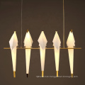 Nordic Paper Crane Pendant Lamp For Home Decor, Paper Crane Metal Lamp